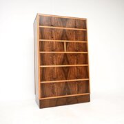 Art Deco Figured Walnut Chest Of Drawers