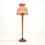 Art Deco Floor Lamp in Solid Walnut