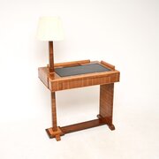 Art Deco Walnut And Sycamore Desk 