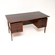 Danish Vintage Rosewood Desk By Arne Vodder