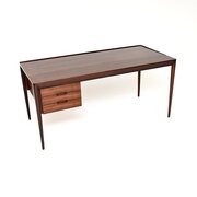 Danish Vintage Rosewood Desk By Haslev