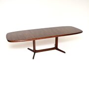 Danish Vintage Rosewood Extending Dining Table