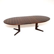 Danish Vintage Rosewood Extending Dining Table