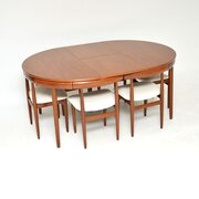 Danish Vintage Teak Dining Table and Chairs