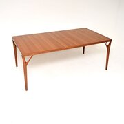 Danish Vintage Teak Dining Table By Willy Sigh