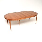 Danish Vintage Teak Extending Dining Table