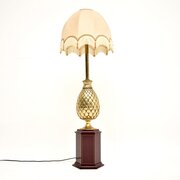 Large Vintage Pineapple Table Lamp