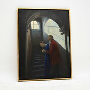 Oil Painting By Genevieve Dael – Couple IV