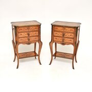 Pair Of Antique French Style Side Tables