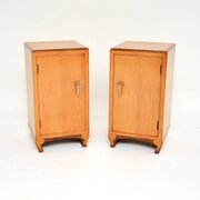 Pair Of Art Deco Bedside Cabinets