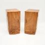 Pair of Art Deco Burr Walnut Bedside Cabinets