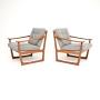 Pair of Danish Teak Armchairs by Peter Hvidt