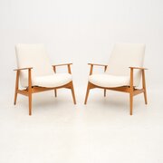 Pair Of Danish Vintage Armchairs
