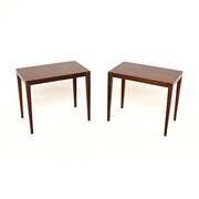 Pair Of Danish Vintage Rosewood Side Tables