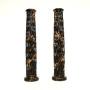 Pair of Huge Marble Effect Columns