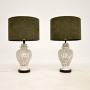 Pair of Vintage Blanc De Chine Porcelain Lamps