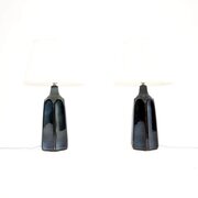Pair Of Vintage Danish Ceramic Table Lamps
