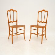 Pair Of Vintage Italian Chiavari Chairs