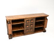 Swedish Art Deco Satin Birch And Walnut Cabinet