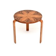 Vintage Alvar Aalto Style Bentwood Side Table