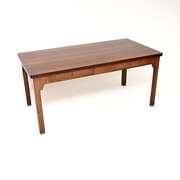 Vintage Danish Cabinetmaker Desk In Rosewood