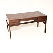 Vintage Danish Rosewood Desk By Arne Wahl Iversen