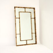 Vintage Italian Gilt Metal Mirror