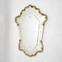 Vintage Italian Mid Century Murano Glass Mirror