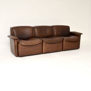 Vintage Leather DS 12 Sofa By De Sede