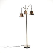 Vintage Swedish Brass Floor Lamp