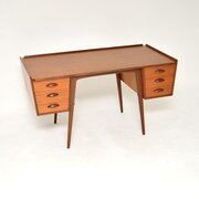 Vintage Swedish Teak Desk By Svante Skogh