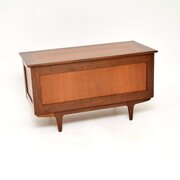 Vintage Teak And Afromosia Blanket Chest