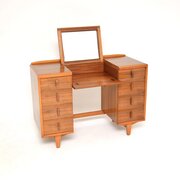 Vintage Walnut Dressing Table by Heals