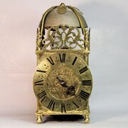 English Lantern Clock Attributed To James Ogden Sr