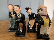 Set Of Four Royal Doulton Charles Dickens Figures