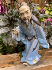 Vintage Chinese Shiwan Signed Mudman Figure