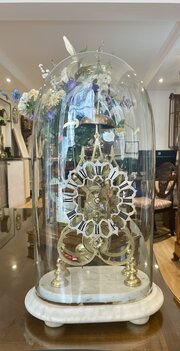 Cathedral Fusee Skeleton Clock