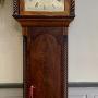 Georgian 8 day Longcase Clock Garland of  Plymouth