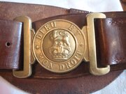 Boer War British Army Belt And Buckle