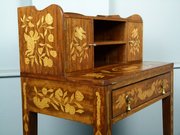 Delightful Mahogany & Marquetry Bonheur Du Jour