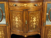 Edwardian Rosewood & Marquetry Sideboard 