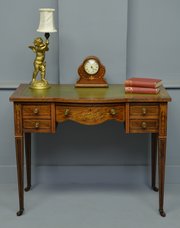 Fine Sheraton Revival Rosewood Writing Table