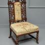 Quality Victorian Rosewood Bedroom Chair