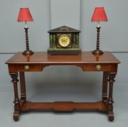 Victorian Mahogany Hall / Side / Writing Table