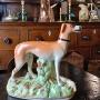 Charming 19th Century Staffordshire Grey Hound