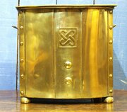 Small Arts And Crafts Coal Box. Hearth Tidy