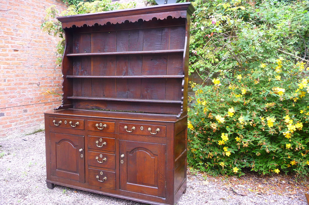 Antique Small Oak Welsh Dresser C1740 Antiques Atlas