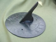 Bronze English Horizontal Sundial