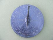 English Bronze Horizontal Sundial