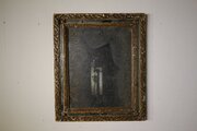 18th C Italian Antique Carved Pine Gilt Mirror